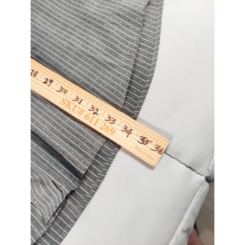 VTG Panhandle Slim Pearl Snap Shirt Mens 17.5 - 37 Striped Western Comfort EUC - Picture 7 of 9